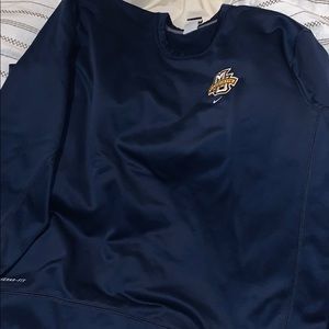 men’s nike dri fit marquette university crew neck